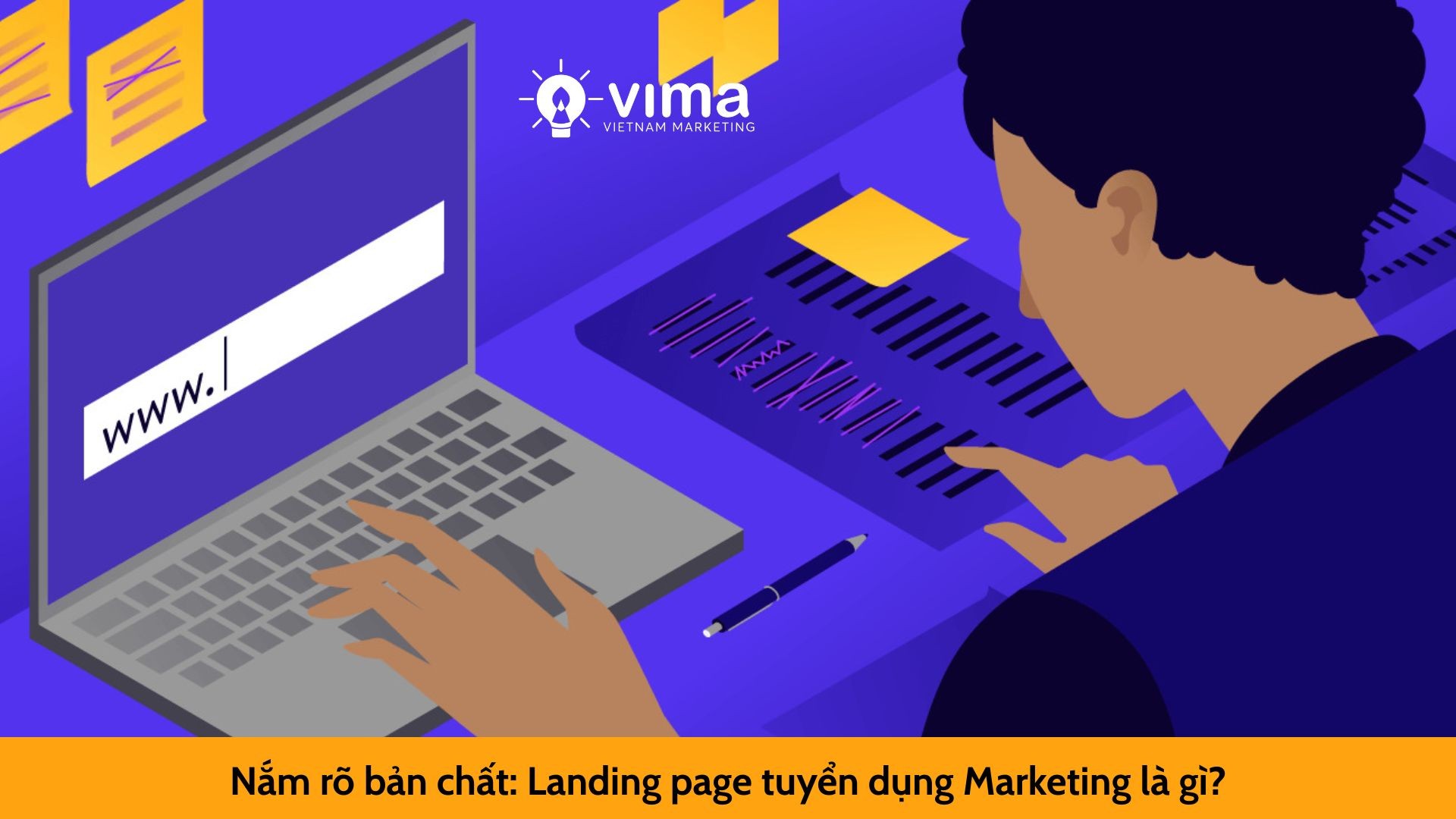 Nắm rõ bản chất: Landing page tuyển dụng Marketing là gì?